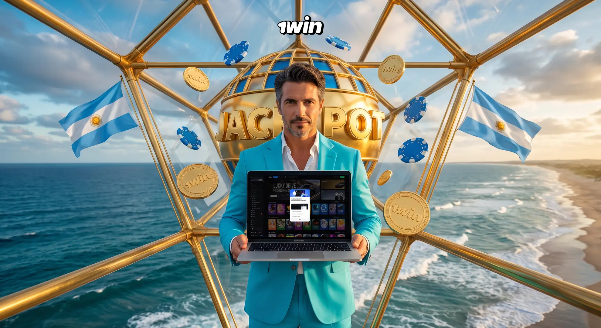 Casino y bonos de la app de 1win Argentina